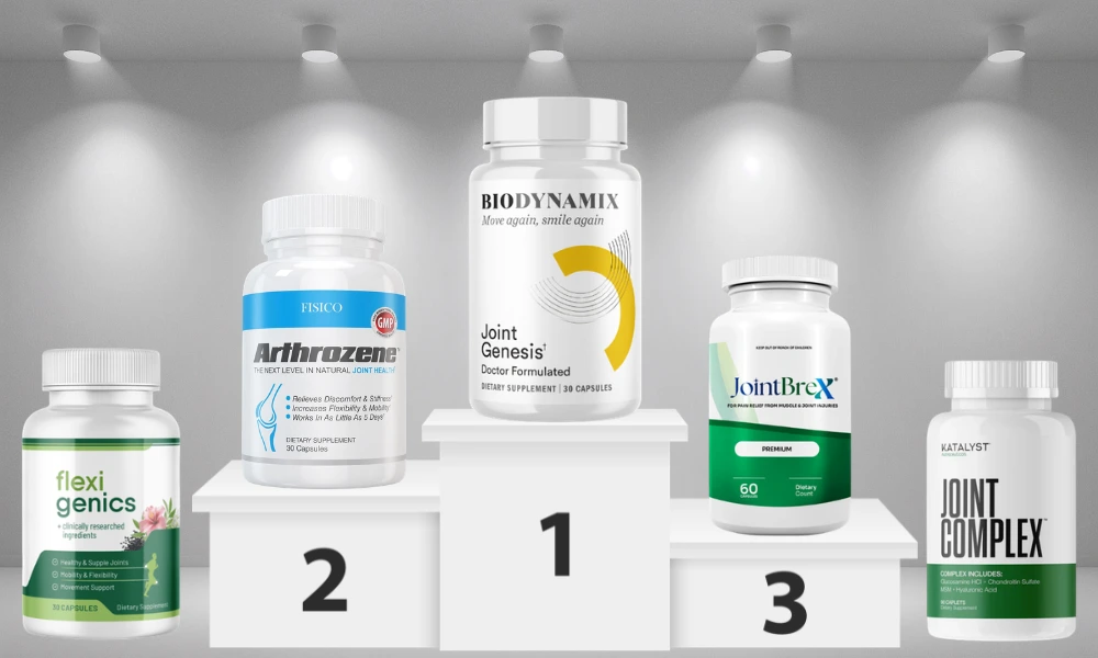 Top 5 Joint Supplements Compared 2026